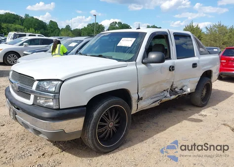 2004 Chevrolet Avalanche 1500 из США, поврежденный, VIN 3GNEC12T14G126533